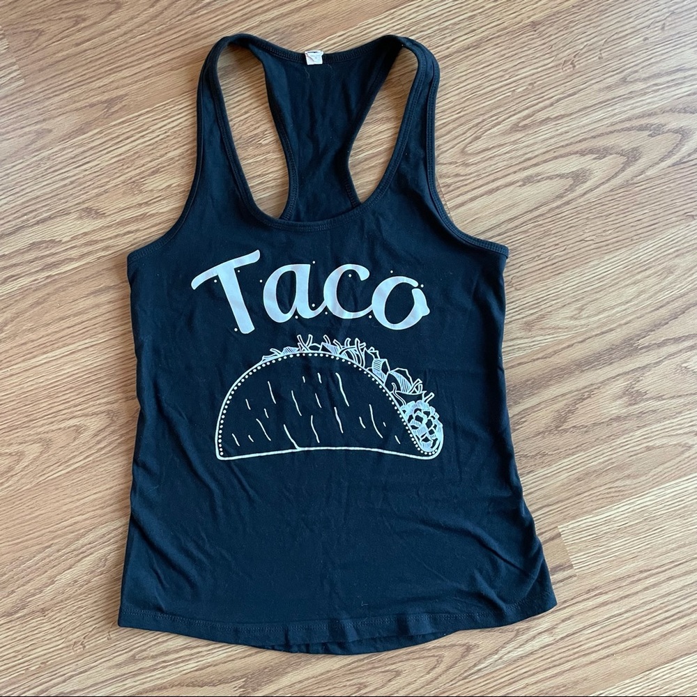 🌮 Taco Racerback Tank - Medium - Picture 3 of 5